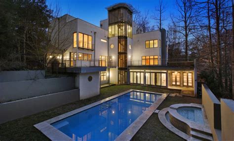 27 Million Contemporary Home In Atlanta Ga Homes Of The Rich