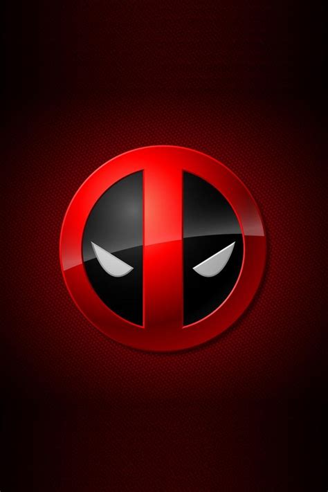 Deadpool Logo Download Iphoneipod Touchandroid Wallpapers