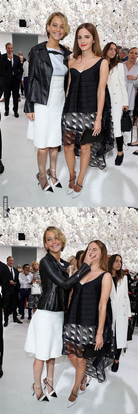 Jennifer Lawrence Facepalms Emma Watson 9gag Funny