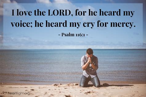 He Heard My Cry For Mercy Passion For Praise