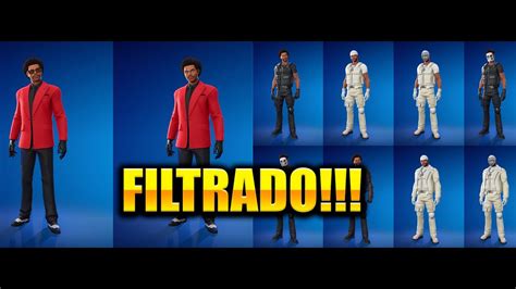 Estas Son Todas Las Nuevas Skins Filtradas The Weeknd En Fortnite