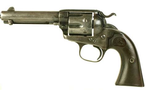 Colt Bisley 44 40 Cal Sn 250643 Single Action Revolver 4 34 Barrel
