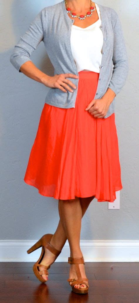 47 Orange Skirt Ideas Outfits Orange Skirt Professional Outfits