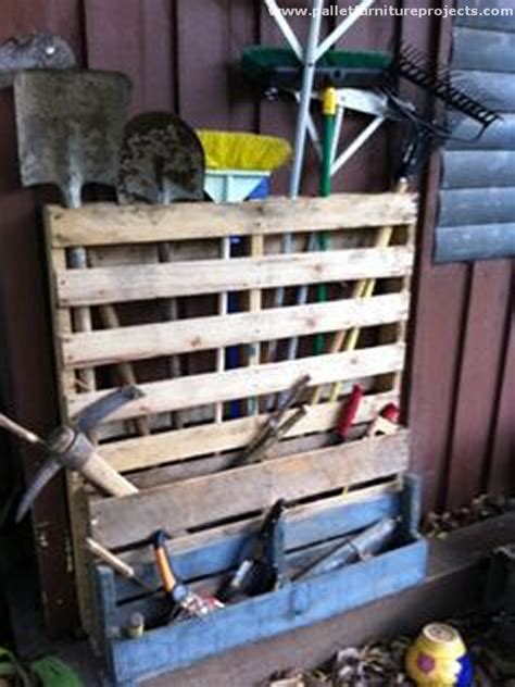 Pallet Tools Rack Ideas Pallet Furniture Projects