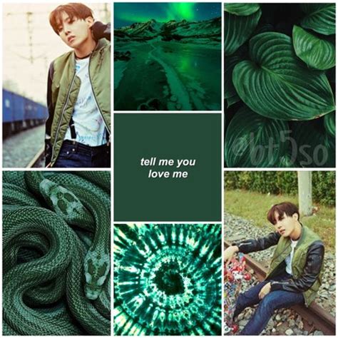 Jhope Green Aesthetic Bts Armys Moodboards Amino