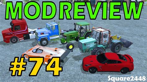 Farming Simulator 17 Mod Review 74 Gtr Semis Jd Tractor And More Youtube