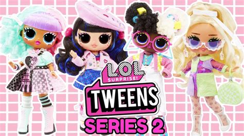 Lol Surprise Tweens Series 2 Unboxing All New Dolls Youtube