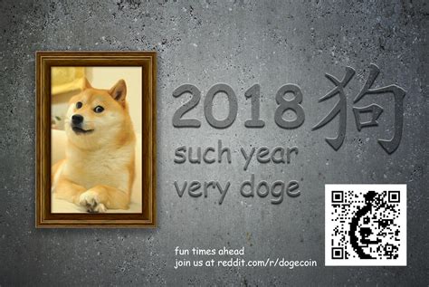 2018 Such Year Very Doge Rdogecoin