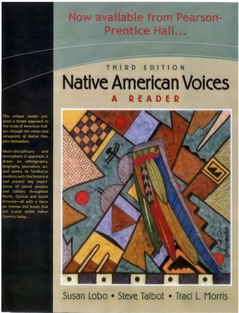 Susan Lobo About Native American Voices Page One