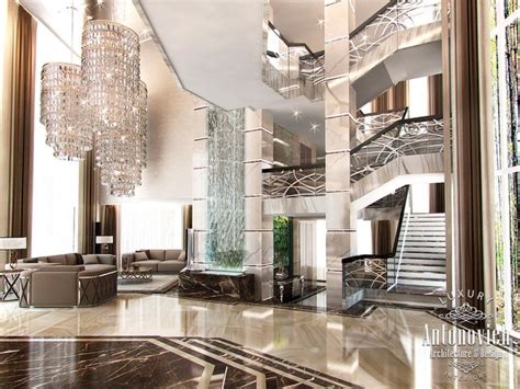 Villa Design In Palm Jumeirah Dubai From Luxury Antonovich Design
