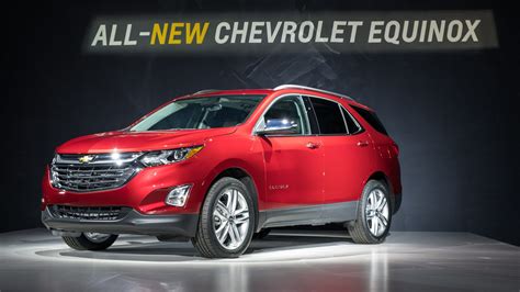 Gm Unveils New Compact Chevy Equinox Suv In Super Competitive Market