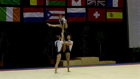 Acrobatic Gymnastics Maia International Acro Cup Ned Adonis W3 Ag