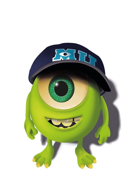 These are blurry photos of mike wazowski from monsters inc Mike Wazowski | Domestika