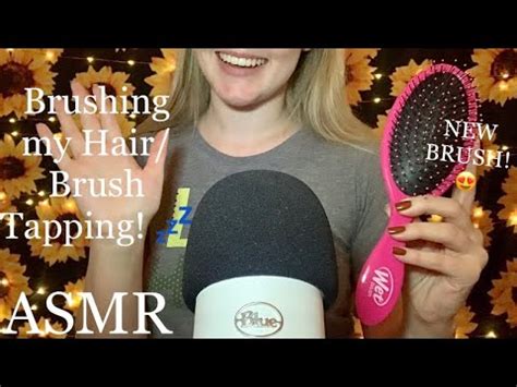 Asmr Brushing My Hair Brush Tapping No Talking Youtube