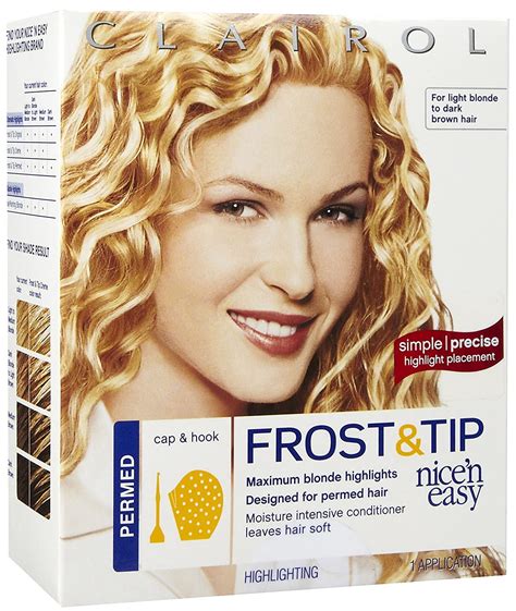 Clairol Nice N Easy Frost And Tip For Permed Hair Clairol Nice N Easy Frost And Tip