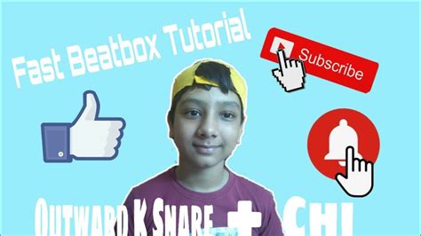 Outward K Snare Chi Tutorial Fast Beatbox Tutorial Beatboxing