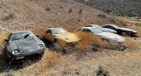 Theres A Field Full Of Abandoned Porsche 928s In California Which One
