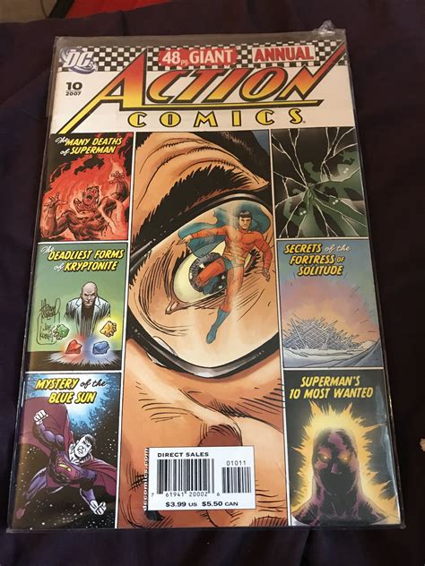 Action Comics Annual Issue 10 Variant Cover Variant Covers Comics