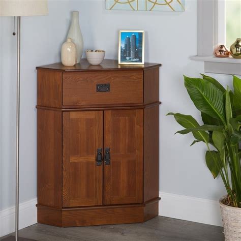 Great savings & free delivery / collection on many items. Shop Simple Living Mission Corner Cabinet - 34"h x 24"w x ...
