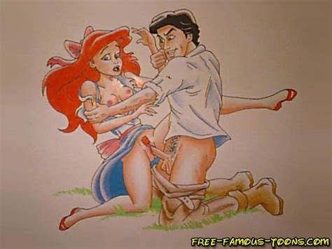Rule 34 Ariel Clothes Disney Female Human Kneeling Male