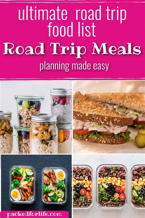 105 easy road trip meals and snacks best road trip food