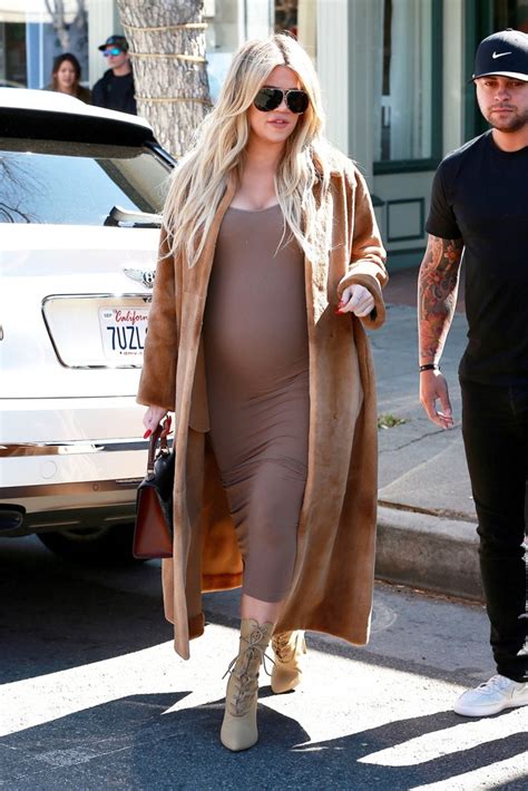 Kylie Jenner Vs Khloe Kardashians Maternity Looks Photos Hollywood Life