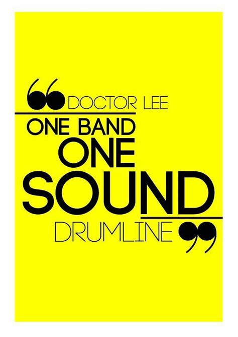 Https://tommynaija.com/quote/one Band One Sound Quote