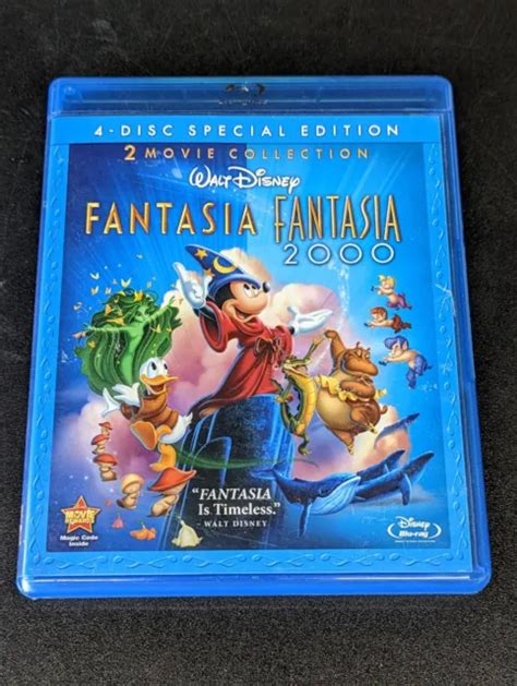 Fantasiafantasia 2000 Blu Raydvd Combo 4 Disc Set 1995 Picclick