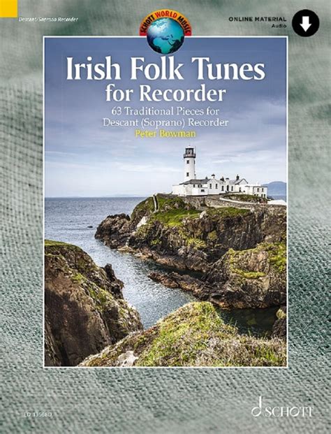 bowman irish folk tunes for descant recorder at the early music shop