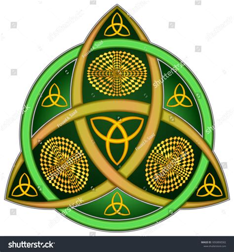 Celtic Symbols Strength Perseverance Stock Vector Royalty Free
