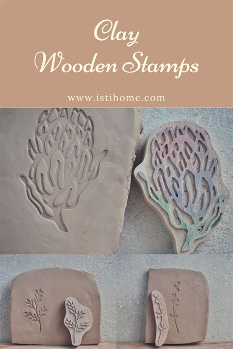 Clay Stamps For Pottery Wooden Stamp Ceramic Stamps Soap Stamp