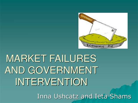 Allocative efficiency is when situation where marginal cost is equal to marginal revenue. PPT - MARKET FAILURES AND GOVERNMENT INTERVENTION ...