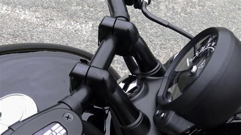 Motone Up And Over Handlebar Risers 1 Bars Black Controls Motorcycle And Atv