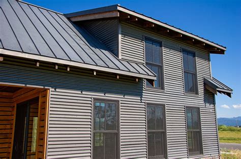 While installing vertical metal siding is similar to installing horizontal siding, there are a few differences you'll want to keep in mind. Steel Siding for Houses | Products Roofing Siding Rustic ...
