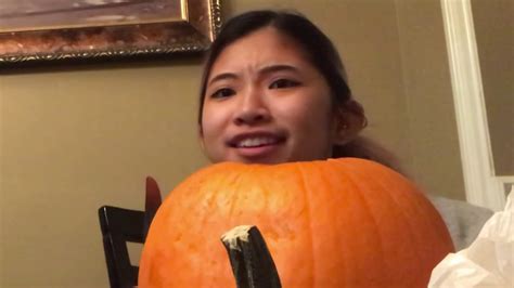 Crazy Couples Pumpkin Carving Challenge Youtube