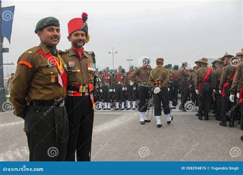 Delhi New Delhi India January 16 2021 Indian Army Delhi Police And