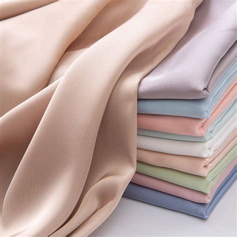 Stretch Satin Fabric Chiffon Fabric Simulated Silk Satin | Etsy