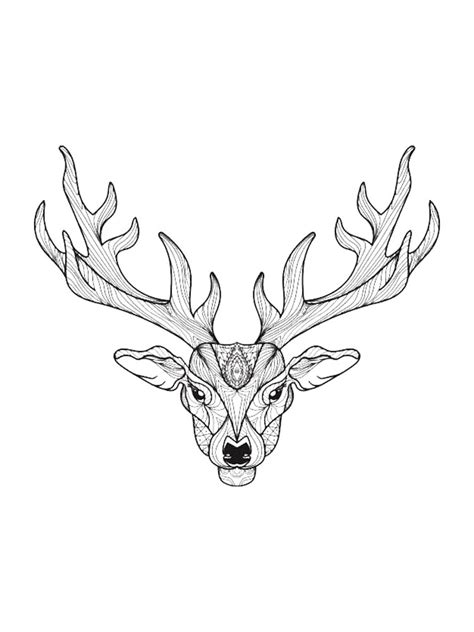 Printable deer coloring pages are a fun way for kids of all ages to develop creativity, focus, motor skills and color recognition. Free Deer head coloring pages. Download and print Deer ...