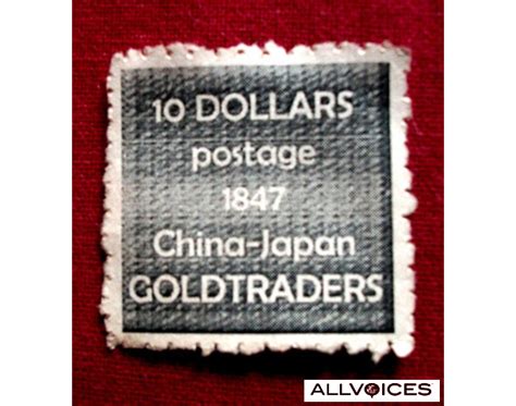 Boscastle Stamp Collecting News 1847 China Japan Gold Traders Stamp