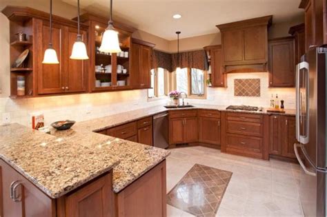 Cherry Cabinets Cambria Canterbury Countertops Cherry Cabinets