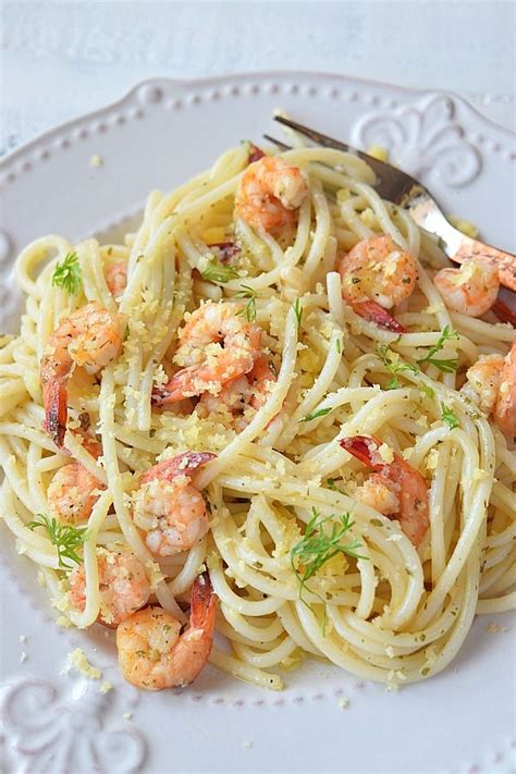 Stir in white wine and lemon juice. Shrimp Scampi Recipe | Shrimp scampi recipe, Scampi pasta ...