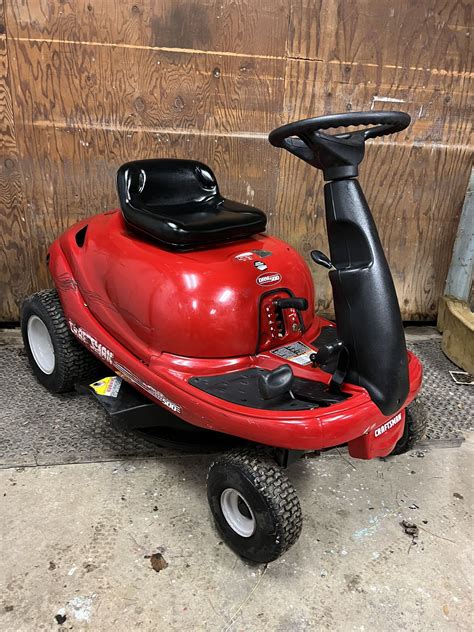 Craftsman Drm500 Rear Engine Riding Mower Has A Small 28” Deck So Its