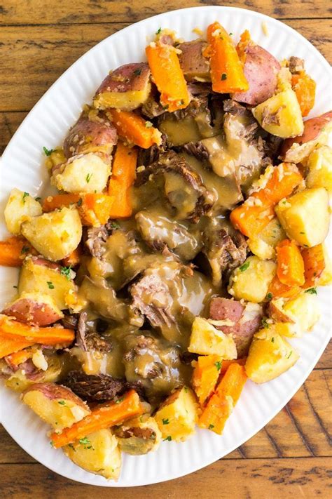 Instant pot pot roast is basically three moods in one: Instant Pot Old-Fashioned Pot Roast with Gravy ...