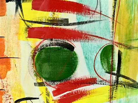 21st Century Original Abstract Oil Painting An Extension By Shana