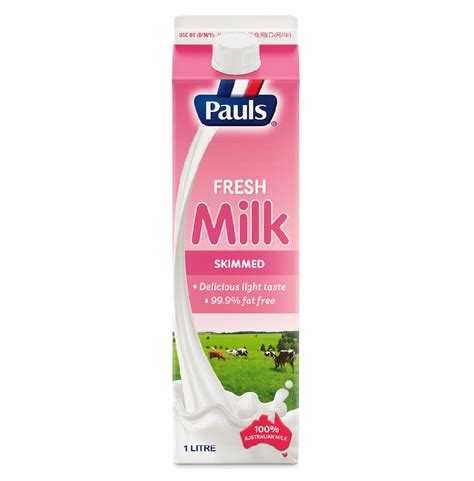 Pauls Fresh Skimmed Milk 1l Kaiser Foods
