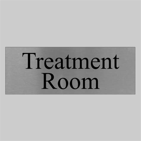 Treatment Room Sign
