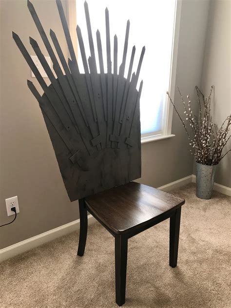 ﻿make Your Own Iron Throne For Under 25 Iron Throne Chair Iron