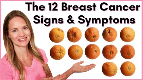 The Breast Cancer Symptoms And Signs What To Look For On Your Self Breast Exam Youtube