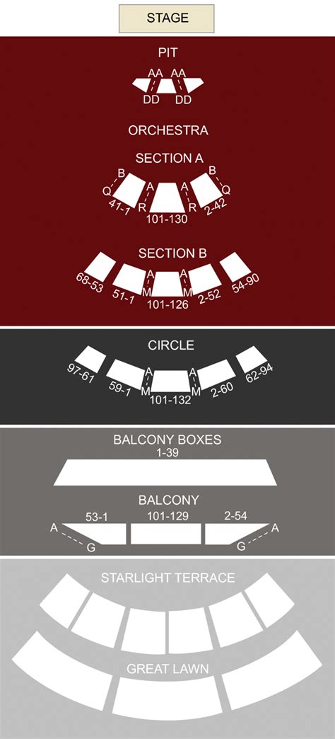 Mann Center For The Performing Arts Philadelphia Pa Seating Chart