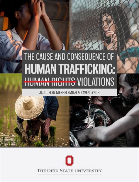 The Cause And Consequence Of Human Trafficking Human Rights Violations